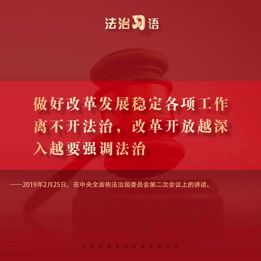 法治习语：法治与改革